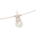 LED garland white cable 10 LED bulbs 3000ºK - 8 meters 3