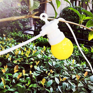 Guirnalda LED Multicolor cable blanco 10 bombillas LED - 8 metros (5)