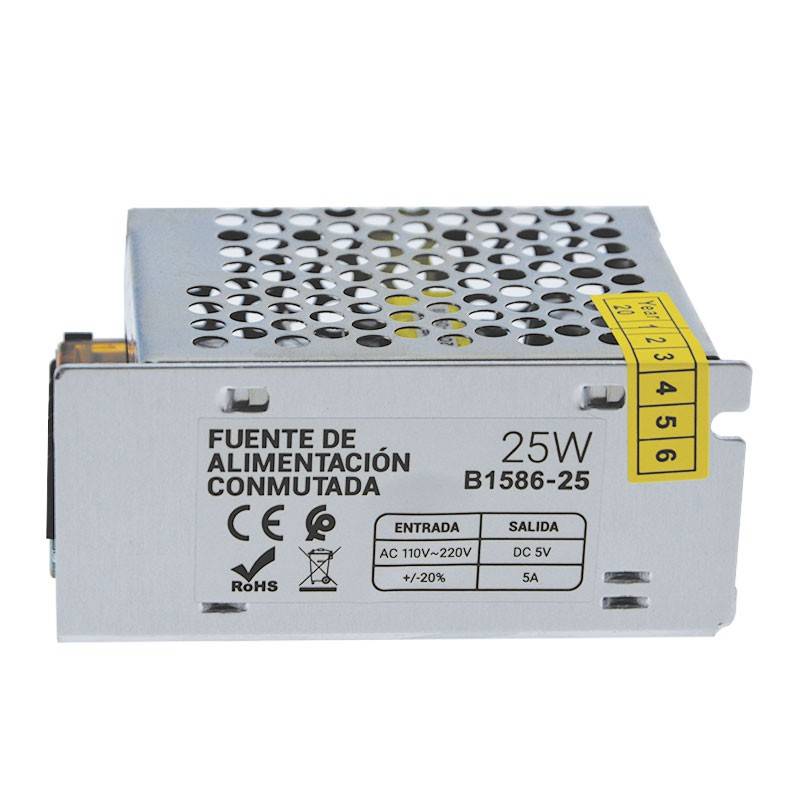 Fuente de alimentación conmutada 5V 25W (1)