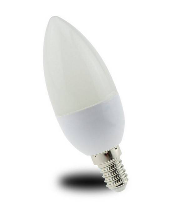 Bombilla vela LED E14 C37 - 4.5W - Opal & Bombilla vela LED E14 C37 - 4.5W - Opal