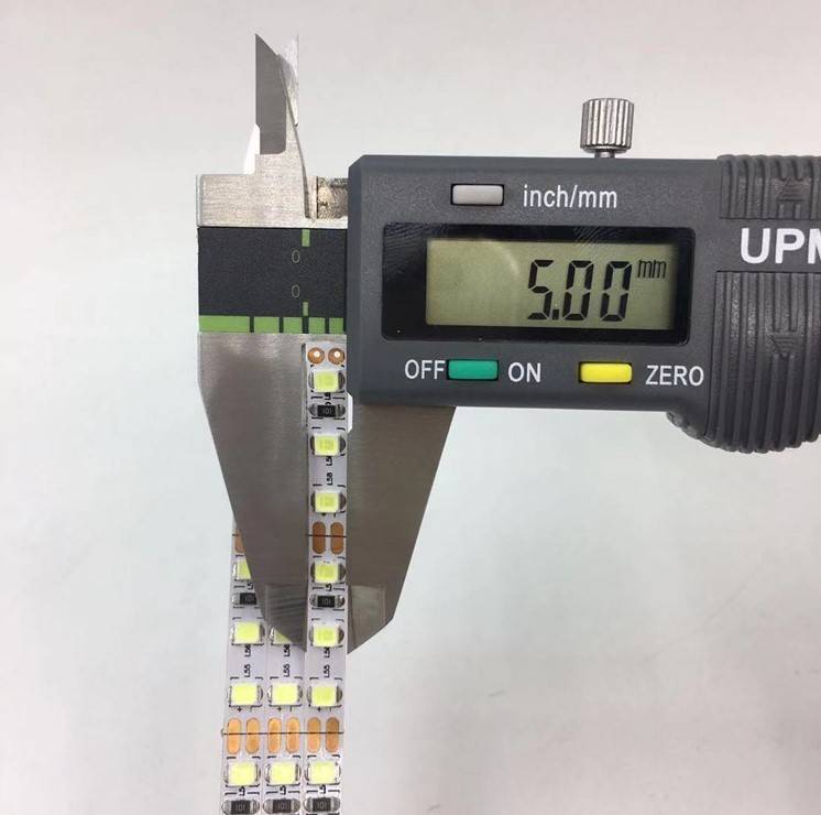 TIRA de LED 24V-DC 9,6W/m ancho 5mm monocolor IP20 Rollo 5 metros (1)