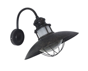 Aplique pared vintage industrial "COAL" lámpara exterior E27 - Barcelona Led-Decoración