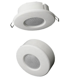 Sensor de movimiento infrarrojo PIR - 360° - Superficie y empotrable