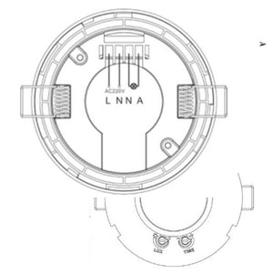 Sensor de movimiento infrarrojo PIR - 360° - Superficie y empotrable - Barcelona Led-
