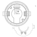 Infrarood PIR bewegingssensor - 360° - Opbouw en inbouw 3