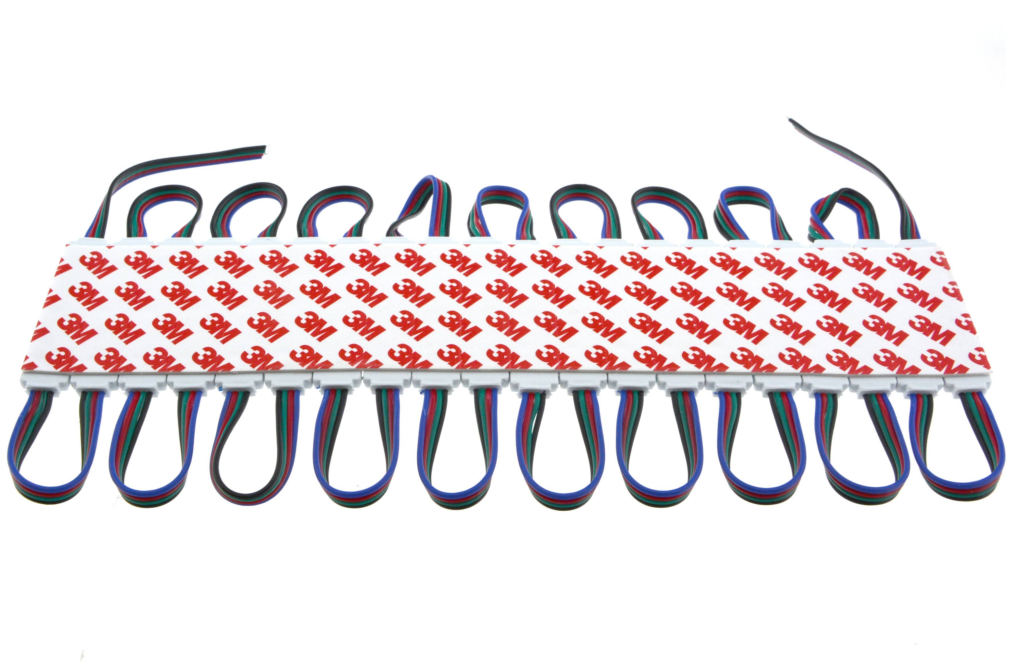 Módulos LED RGB para rotulación de 0.72W 12V-DC IP65 140º (1)