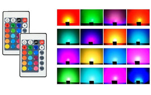 Foco proyector LED RGB 50W con mando IP65 (4)