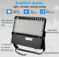 LED Scheinwerfer asymmetrisch, outdoor 200W 150lm/W IP65 4