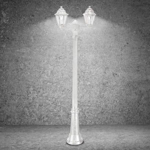 Farola doble exterior FUMAGALLI "Gigi Bisso/Anna" - 2x E27 - CCT - IP55 - Barcelona Led-