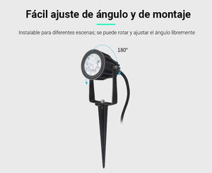 Foco de jardín con pincho LED 6W RGB+CCT | Mi Light (7)