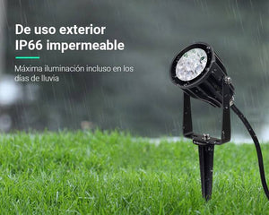 Foco de jardín con pincho LED 6W RGB+CCT | Mi Light - Barcelona Led-