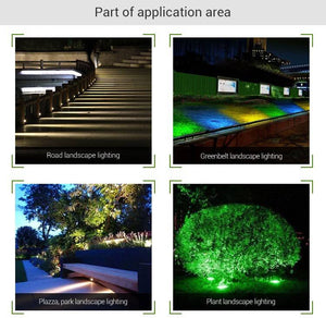 Proyector LED de jardín con pincho 15W RGB+CCT control RF/WiFi | Mi Light (2)
