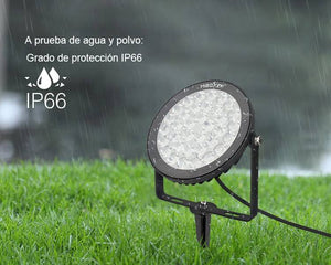 Proyector LED de jardín con pincho 15W RGB+CCT control RF/WiFi | Mi Light (13)