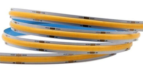 Tira LED COB 24V DC - 12W/m - 8mm - IP20 - Rolo de 5 metros - Corte a cada 4,5 cm