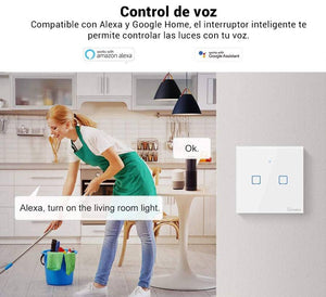 SONOFF TOUCH Interruptor táctil doble WiFi / SmartHome (2)