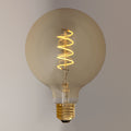 Bulb Retro Vintage globe spiral filament E27 G125 4W 5