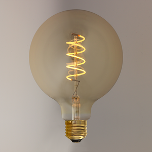 Bombilla Retro Vintage globo filamento espiral E27 G125 4W (4)