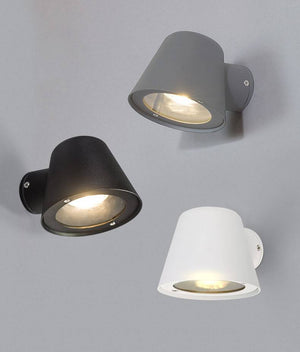 Aplique de pared exterior LED "ALBA" - Bombilla GU10 5W incluida - Barcelona Led-Decoración