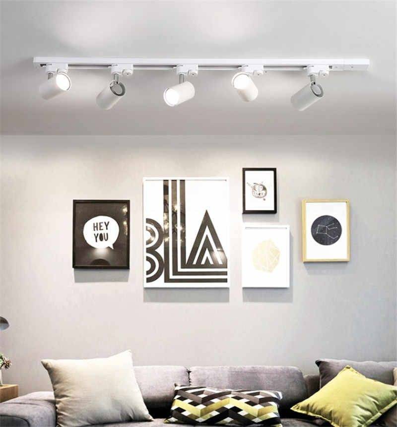 Foco LED para Carril Monofásico Orientable GU10 - Barcelona Led-
