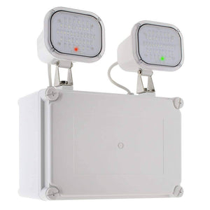 Luz de emergencia LED industrial - 2 x 6W - IP65 (2)