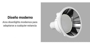 Aro empotrable Ø75mm MR16, GU10 bajo UGR (18)