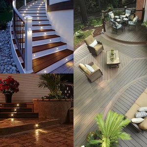 Kit de 6 luces de escalera 0,6W 12V-DC Ø24X38.5mm - Barcelona Led-