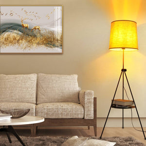 Lámpara de Pie Trípode con Mesita "Madison" - Barcelona Led-Decoración