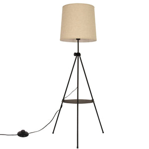 Lámpara de Pie Trípode con Mesita "Madison" - Barcelona Led-Decoración