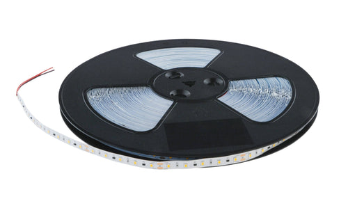 Striscia LED 24V DC - 9W/m - monocolore - 10mm - IP20 - Rotolo 50 metri - 60 chip/m - Taglio 10cm