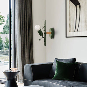 Aplique de pared decorativo "Doll" - E27 (6)