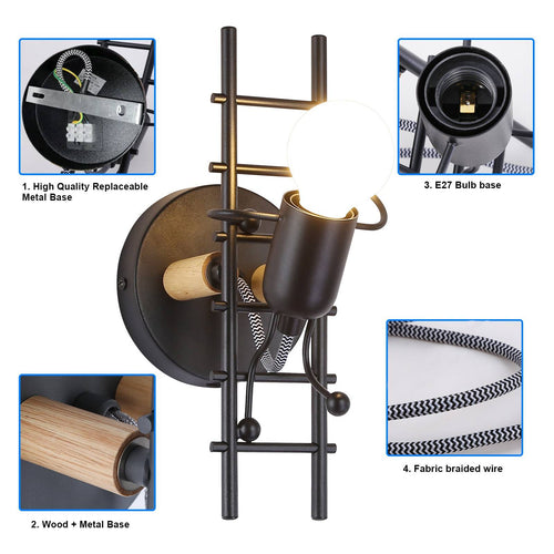 Aplique de pared decorativo