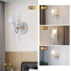 Aplique de pared decorativo "Doll" - E27 - Barcelona Led-Decoración