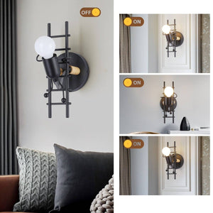 Aplique de pared decorativo "Doll" - E27 - Barcelona Led-Decoración
