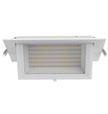 Rectangular adjustable CCT LED Downlight - 38W - White - 120° LIFUD Driver 4