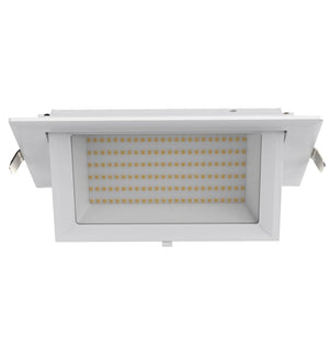 Downlight LED rectangular orientable CCT 38W - Blanco - 120° Driver LIFUD - Barcelona Led-