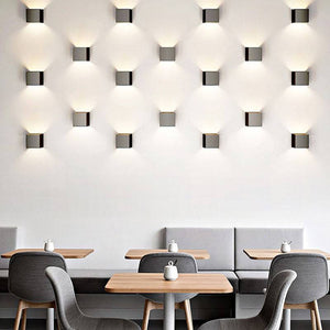 Aplique de pared LED "KUUTIO" 6W 529 lumens - Barcelona Led-Decoración
