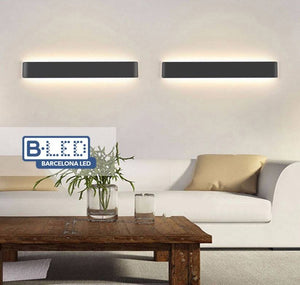 Aplique de pared LED nórdico "SILEA" 19W 1800 Lumens - Barcelona Led-Decoración