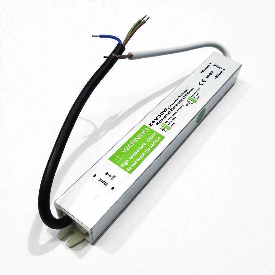 Fuente de alimentación estanca 24V 30W IP67 - Barcelona Led-Material eléctrico