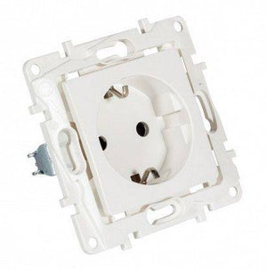 Tomacorriente Enchufe Schuko 2 polos y tierra 16 amperios - Barcelona Led-