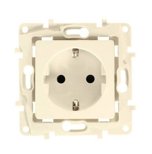 Tomacorriente Enchufe Schuko 2 polos y tierra 16 amperios - Barcelona Led-