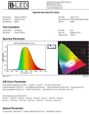 Tubo LED T8 120cm de colores -18 W (2)