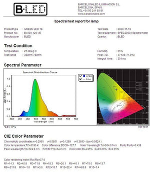Tubo LED T8 120cm de colores -18 W (4)