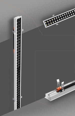 Foco LED Lineal Empotrable 40W UGR18 Chip Osram (7)