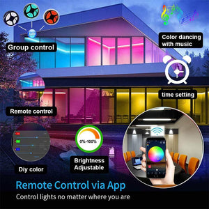 Controlador LED WIFI RGBW 12/24V 4 canales 4A/CH (5)