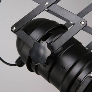 Foco carril monofásico orientable y extensible "Cinema" - E27 (10)