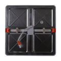 Square recessed LED downlight plate with adjustable diameter 20W 2