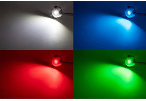 Foco LED sumergible RGB para embarcaciones 12V - 60W - Empotrable en tapón de drenaje (4)