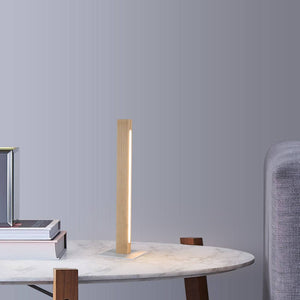Lámpara de mesa de madera "TOAK" 10W dimable (6)