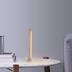 Lámpara de mesa de madera "TOAK" 10W dimable - Barcelona Led-Decoración