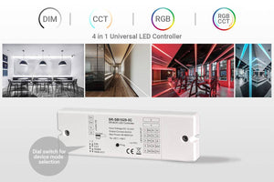Controlador Bluetooth 12-24V monocolor + CCT + RGBW + RGBCCT 4 en 1 - SUNRICHER (2)